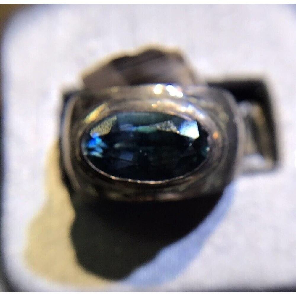 Robson Jewelers Aquamarine Ring Sz6.5 Oval Bezel 925 NWT (Stones Simulated)